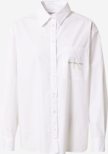Calvin Klein Jeans Bluse in weiß, Produktansicht