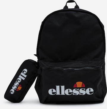 juoda ELLESSE Kuprinė 'Ralfa': priekis