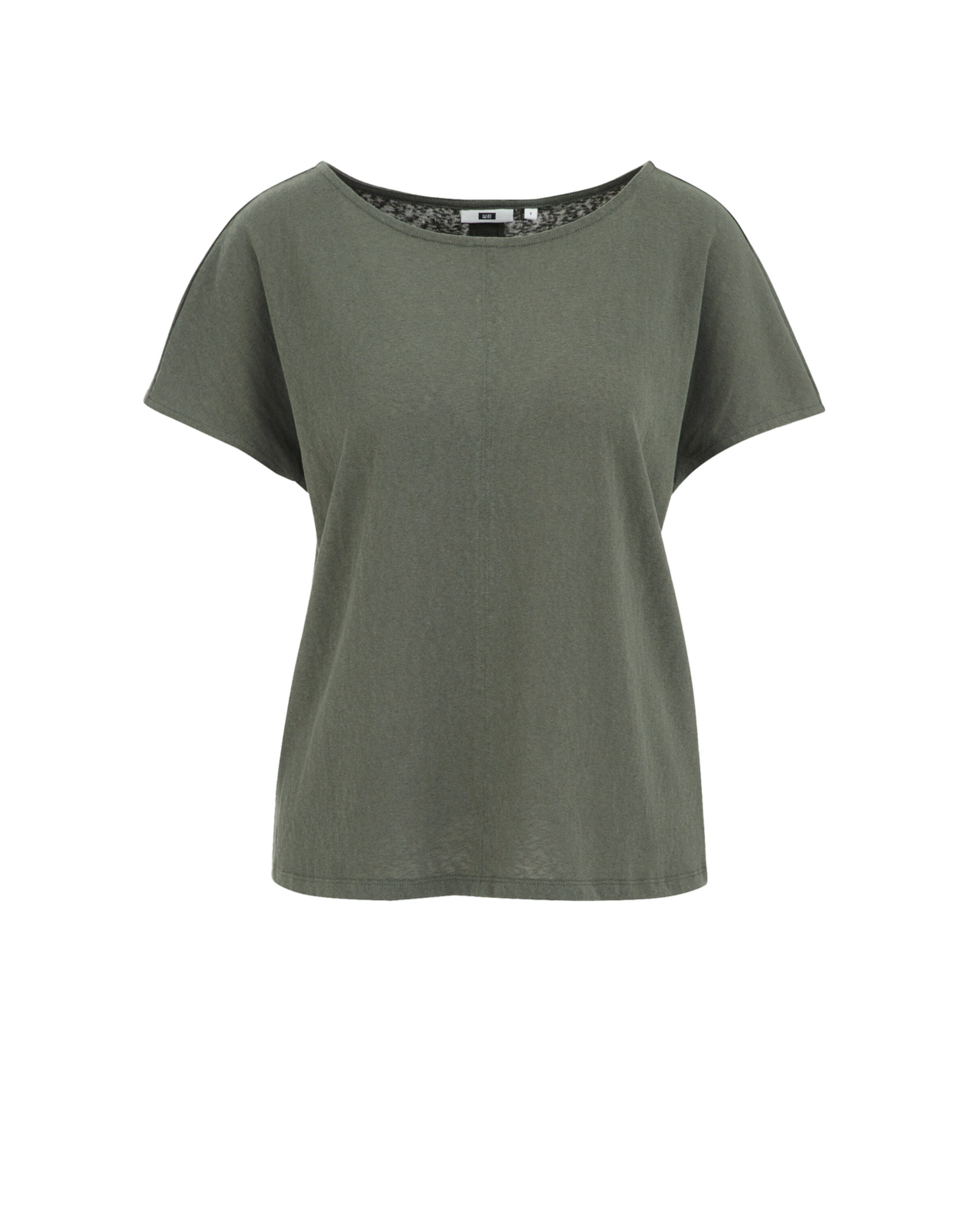 WE Fashion Тениска в зелено: отпред