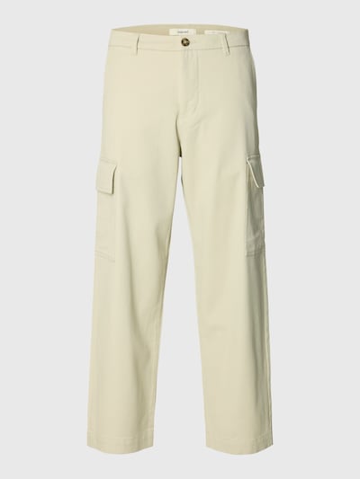 SELECTED Pantalón cargo en 34/34 en ecru, Vista del producto