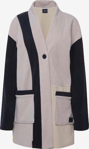 LAURASØN Sweatjacke in Beige: predná strana