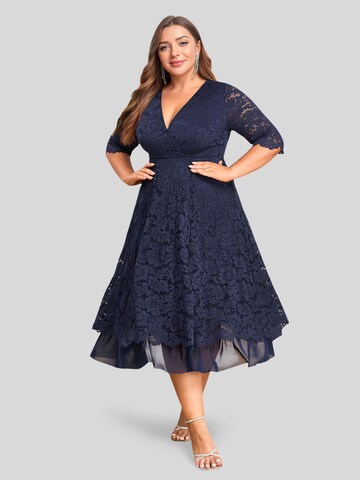 LapaPlus Cocktailkleid in Blau