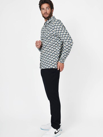 4funkyflavours Regular fit Button Up Shirt 'Space Oddity' in Mixed colors