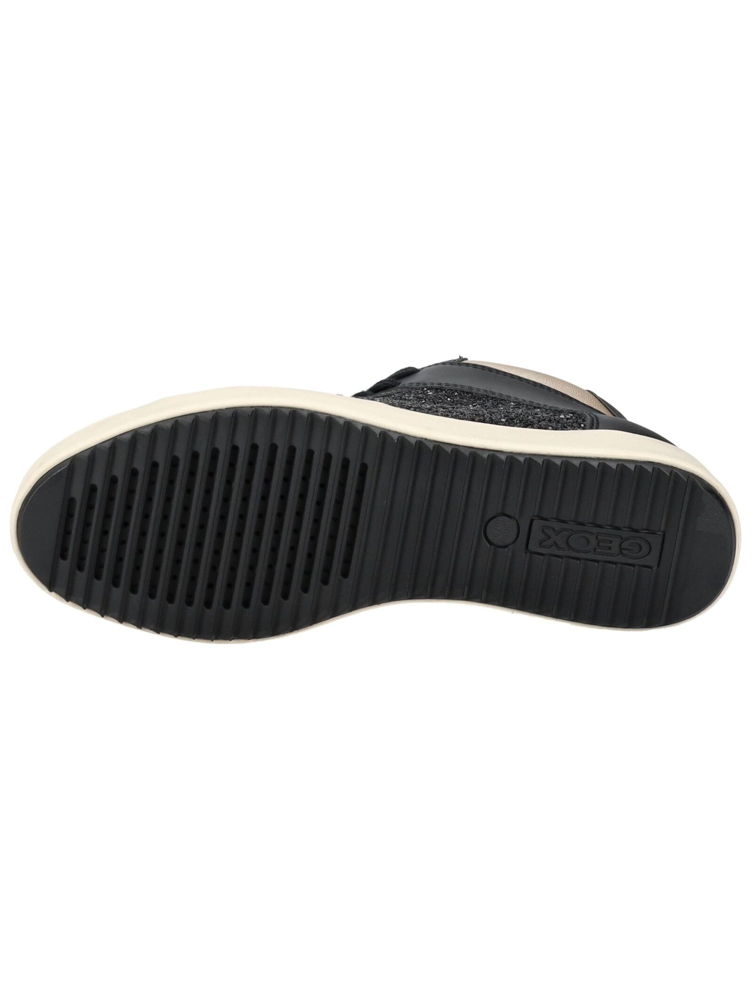 GEOX Sneakers hoog in Zwart