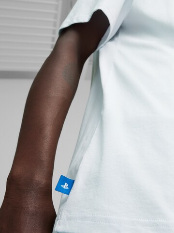 PUMA T-Shirt 'PUMA X PLAYSTATION' in Blau