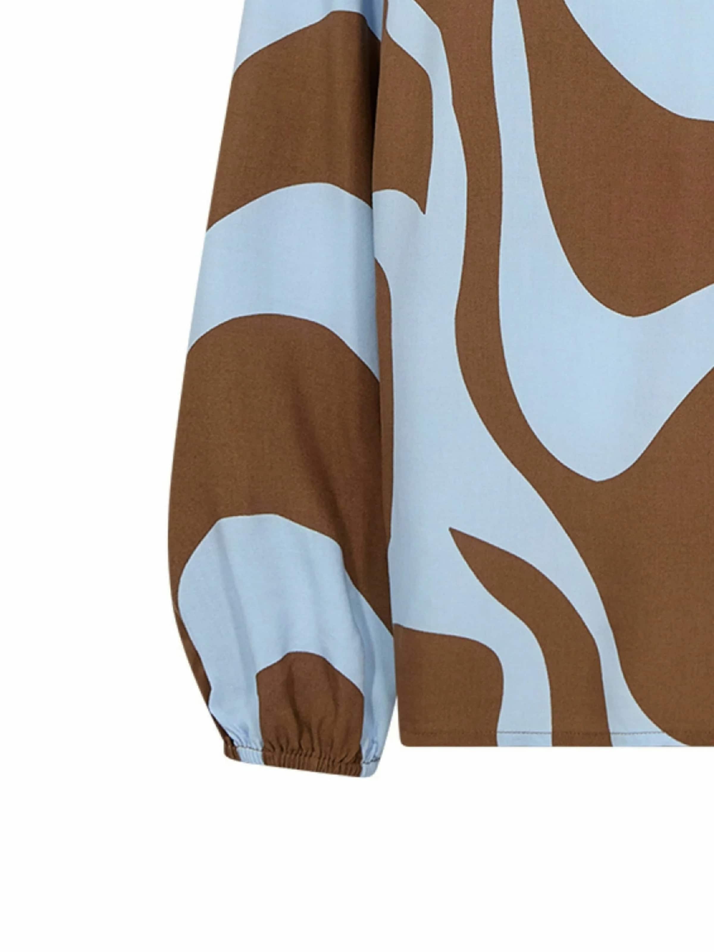 Wasabi Concept Shirt ' WA-CHANITA 1 ' in Bruin