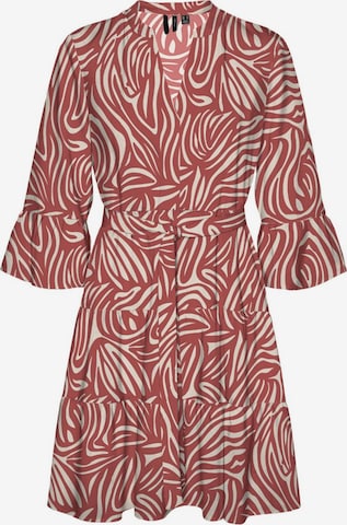 Vero Moda Curve Blusekjole 'VMCVera' i rød: forside