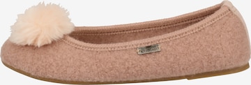 Living Kitzbühel Slippers in Pink: front