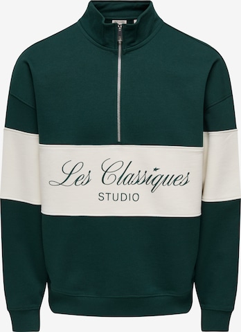 žalia Only & Sons Megztinis be užsegimo 'ONSLES CLASSIQUES': priekis