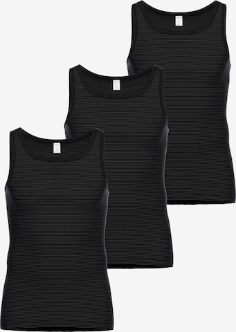 Ammann Undershirt 'Jeans Feinripp' in Grey: front