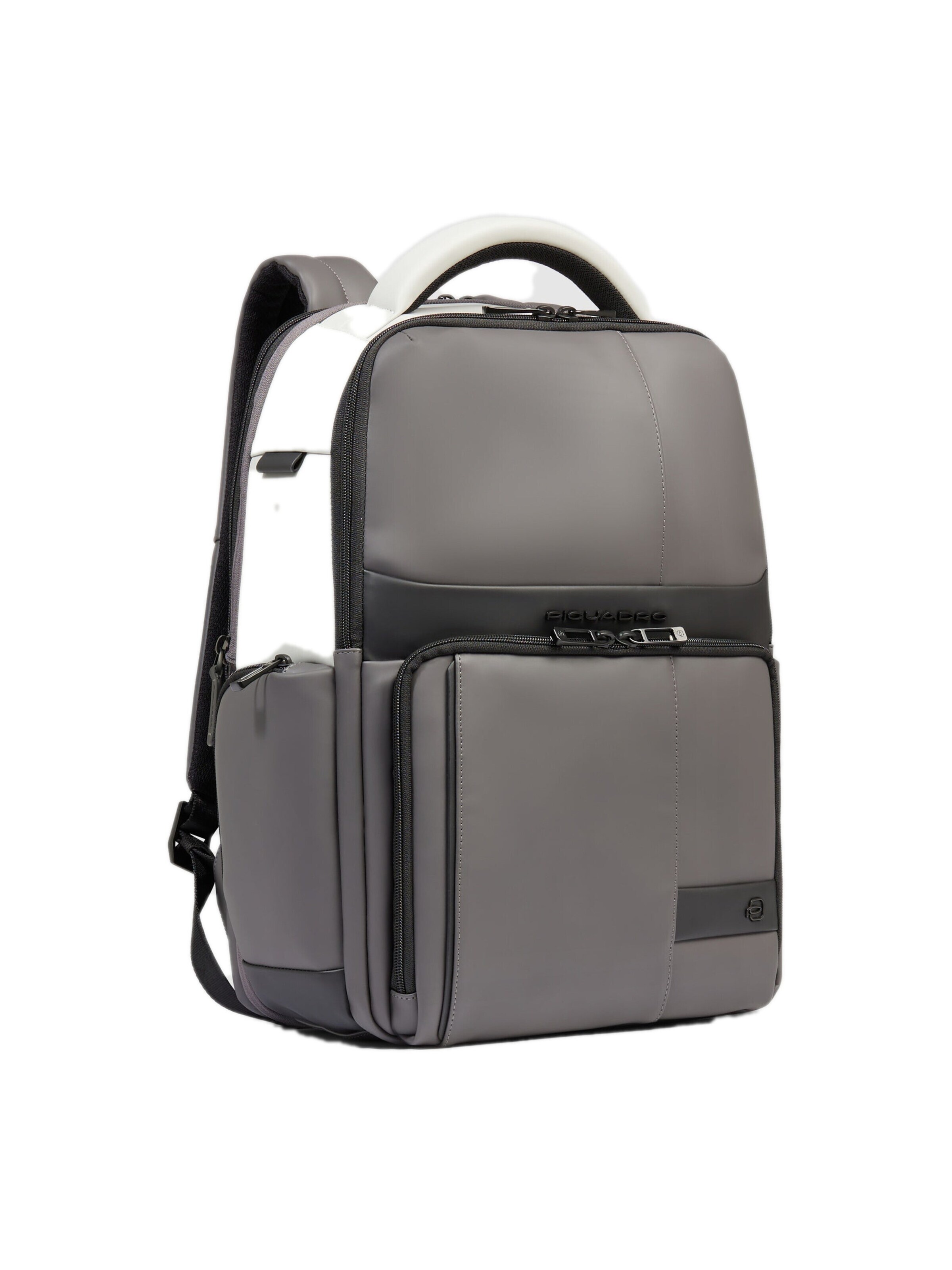 Sac à dos Piquadro en gris : devant
