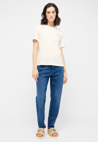 T-shirt 'Floris' MUSTANG en blanc