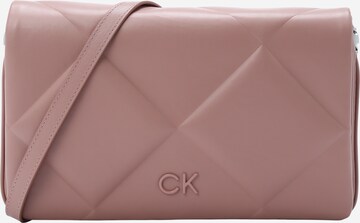 Calvin Klein Сумка через плечо в Лиловый: спереди