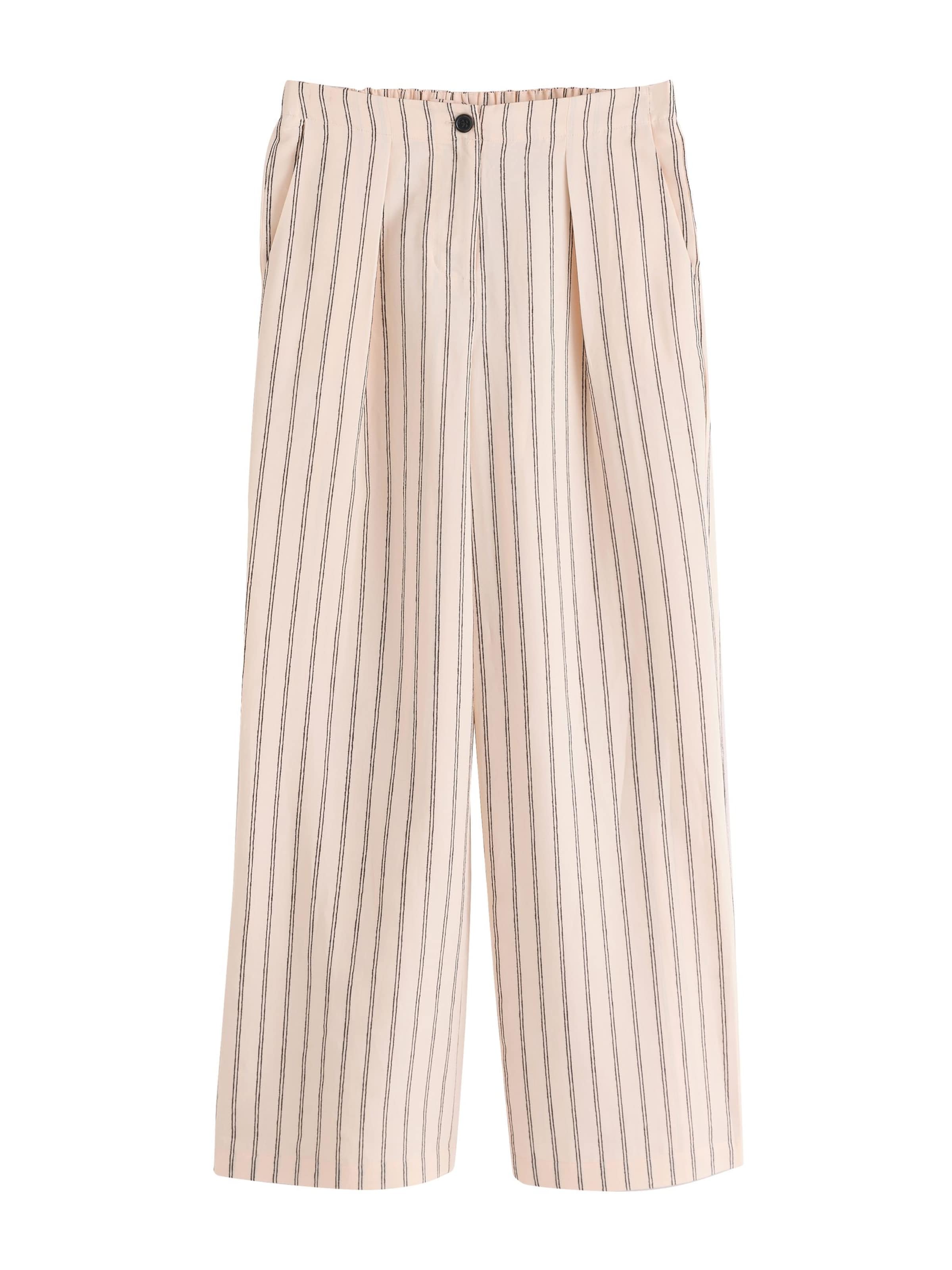 Next Pantalon en rose clair / noir, Vue avec produit