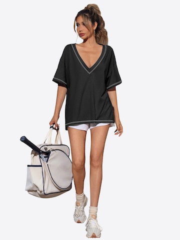 T-shirt oversize Imily Bela en noir