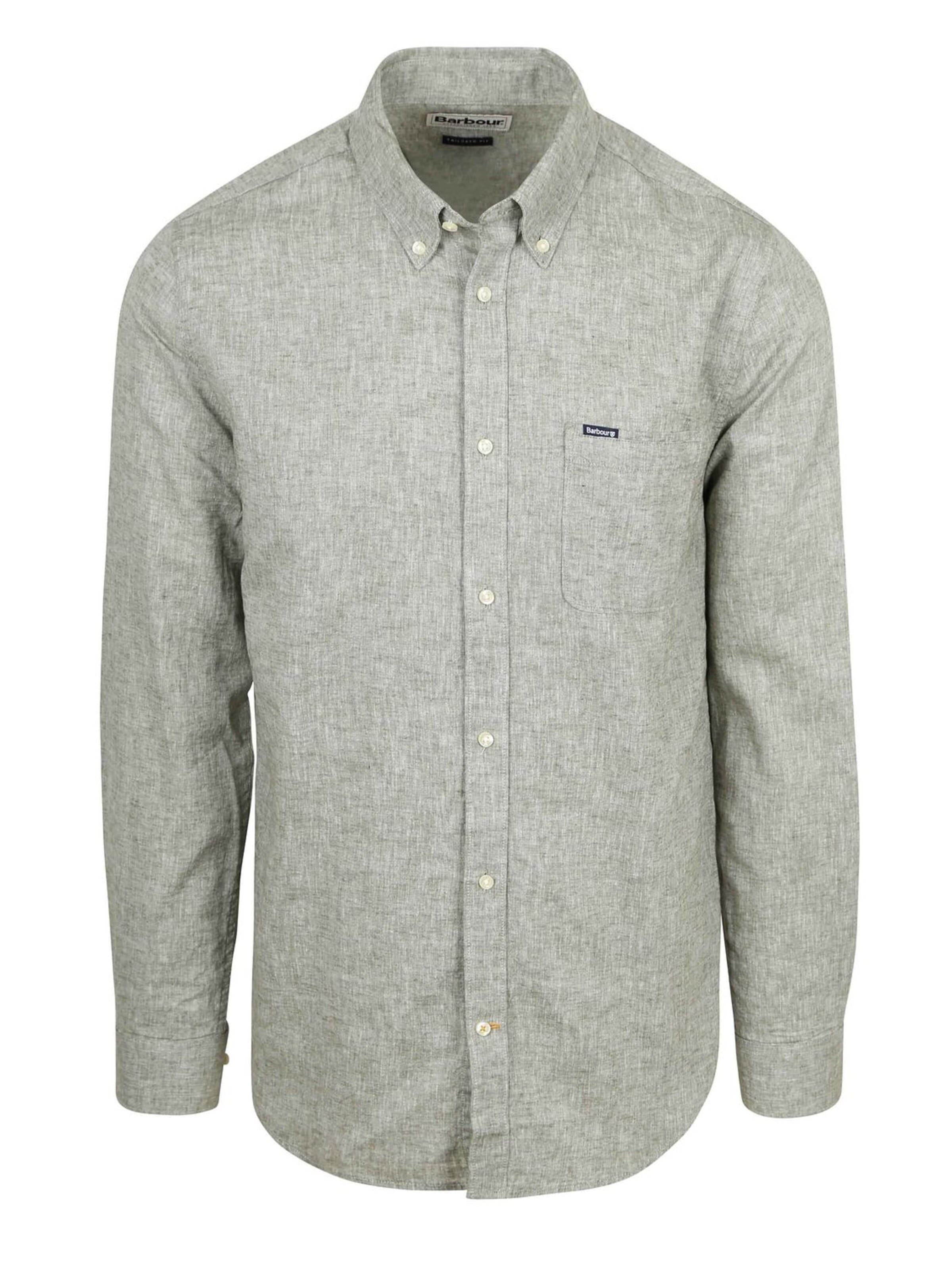 Barbour Regular fit Button Up Shirt in Green: front