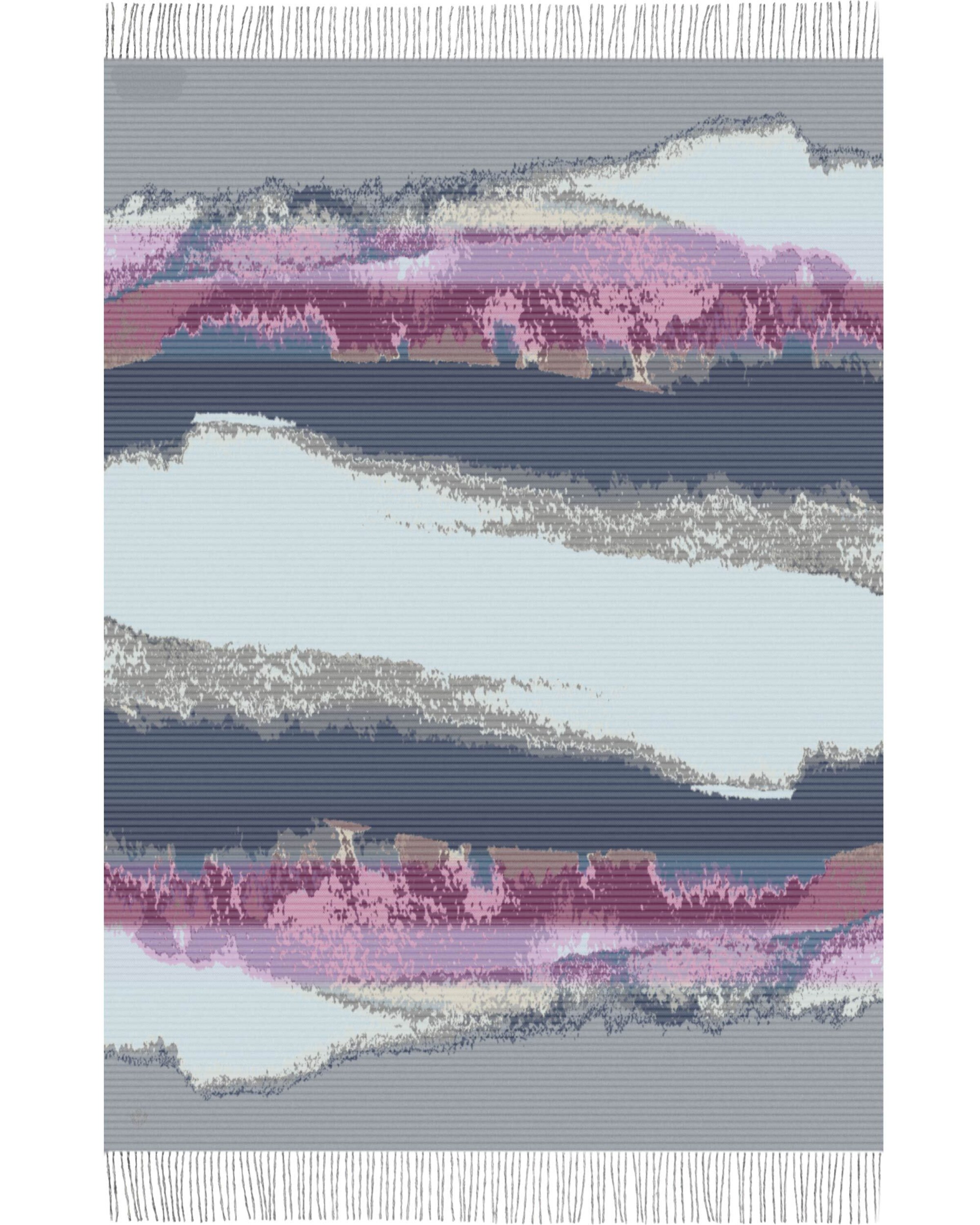 FRAAS Blankets in Blue: front