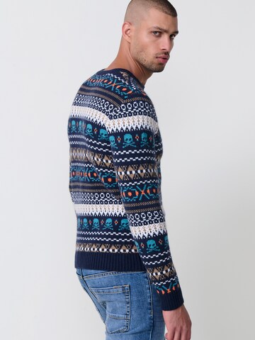 KOROSHI Sveter - Modrá