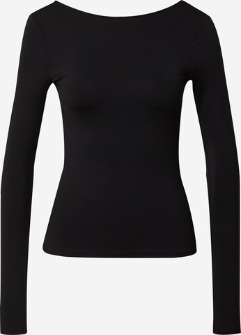 WEEKDAY Shirt 'Gizem' in Black: front