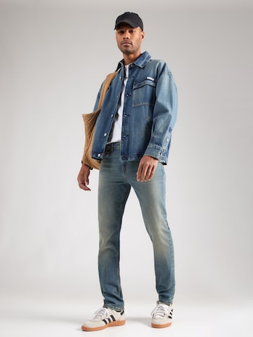 Coupe slim Jean 'Hatch' Pepe Jeans en bleu