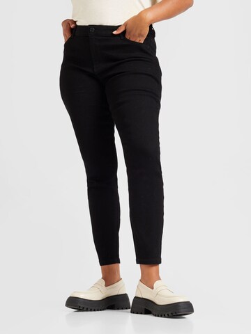 Skinny Jean 'VMCELLY' Vero Moda Curve en noir : devant
