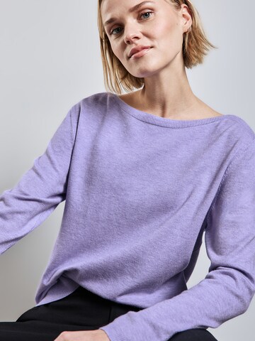 STREET ONE Pullover in Lila: Vorderseite