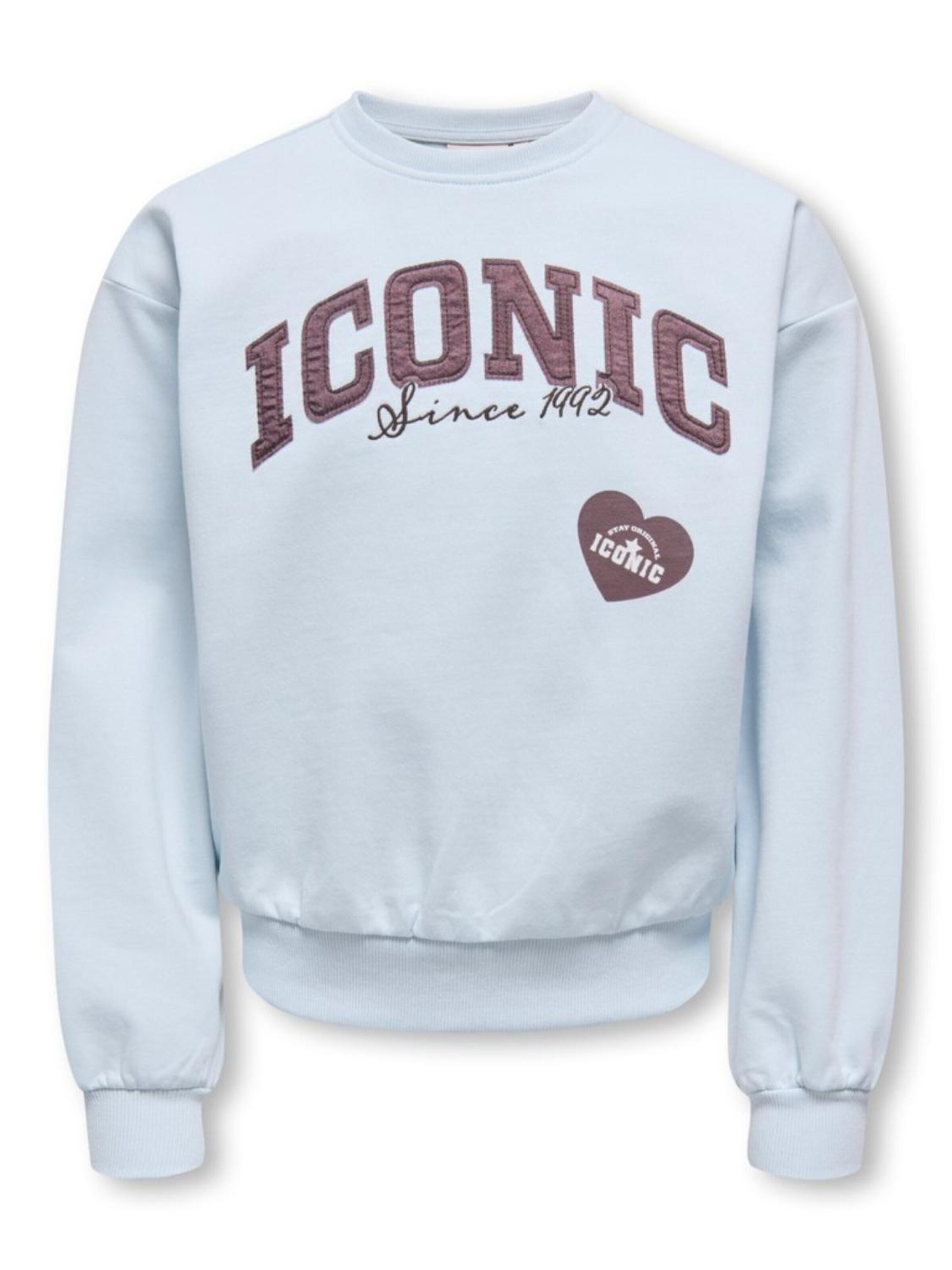 ONLY Sweatshirt 'Naomie Boxy' in Blauw: voorkant