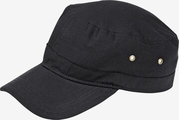 Jan Vanderstorm Cap ' Torgny ' in Black: front