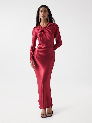 Salsa Jeans Abendkleid in Pink: Vorderseite