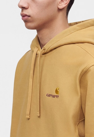 Carhartt WIP Sweatshirt 'American Script' i beige