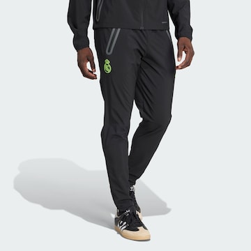 ADIDAS PERFORMANCE Regular Sporthose 'Real Madrid Tiro 25 Pro' in Schwarz: Vorderseite