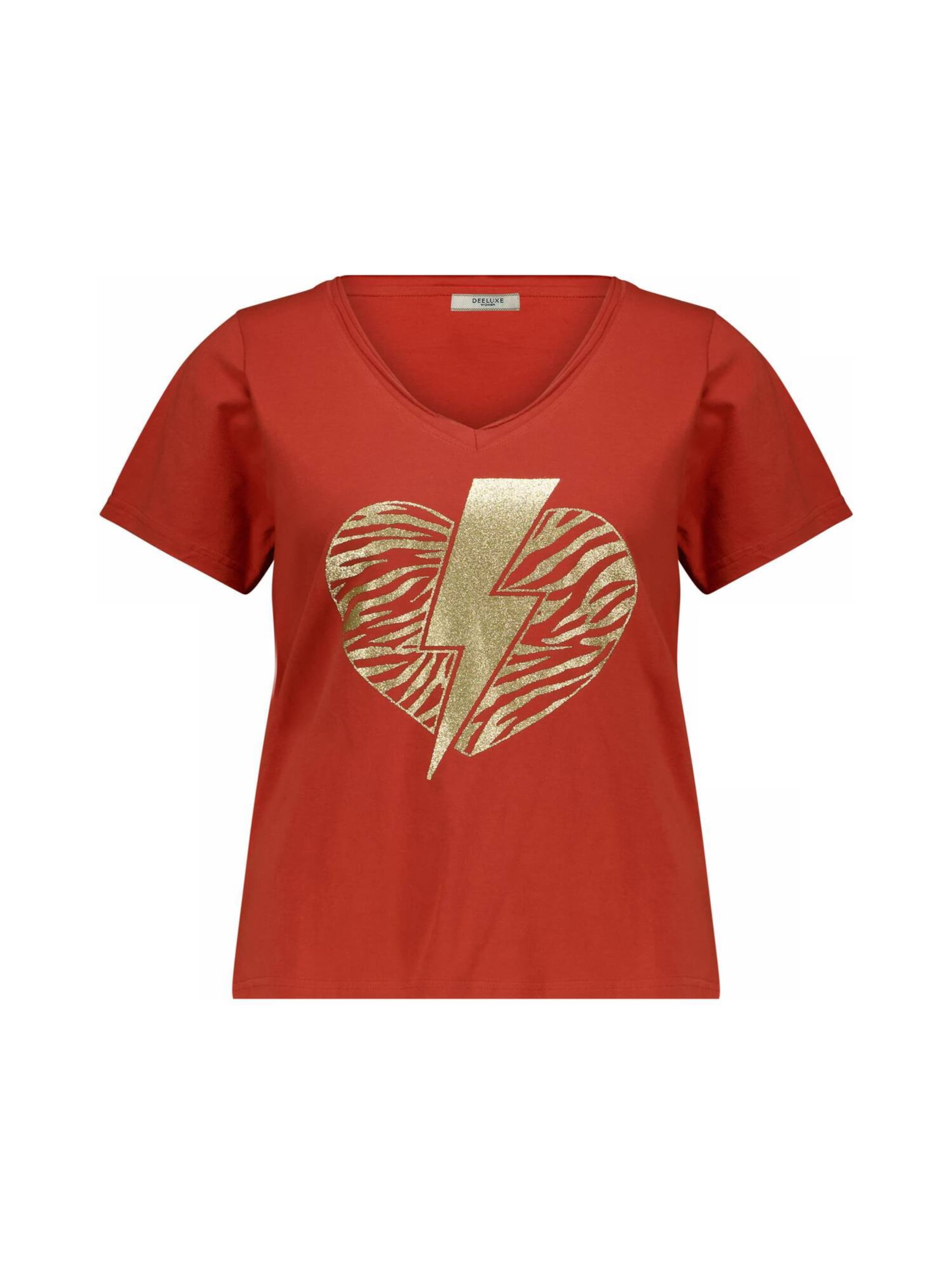 Deeluxe Shirt 'Lovers' in Oranje: voorkant