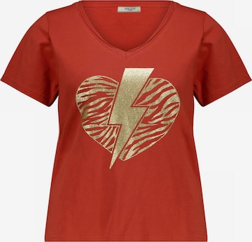 T-shirt 'Lovers' Deeluxe en orange : devant