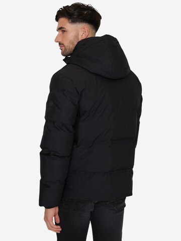 Threadbare Jacke 'Lumb' in Schwarz