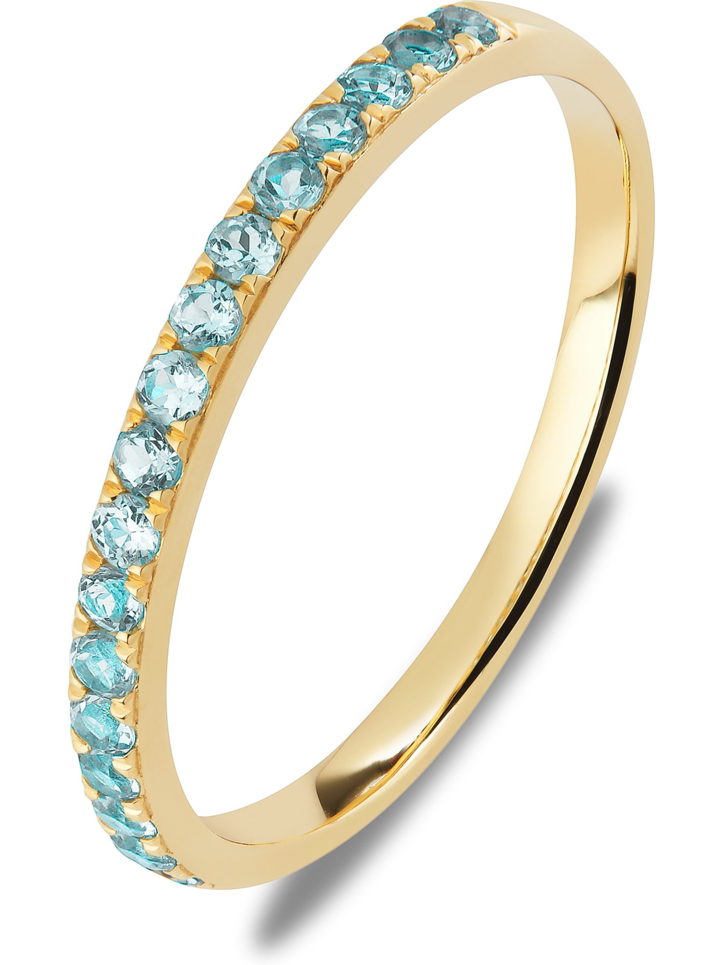 CHRIST Ring in Gelb: Vorderseite