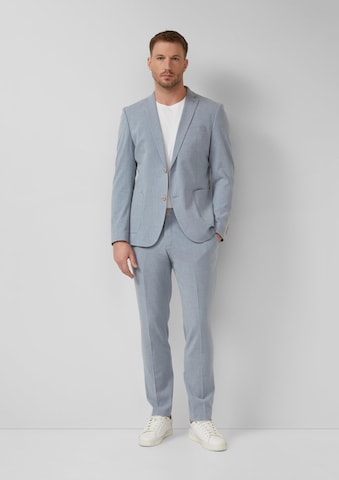 s.Oliver Slim fit Blazer ' S.OPURE ' in Blue: front
