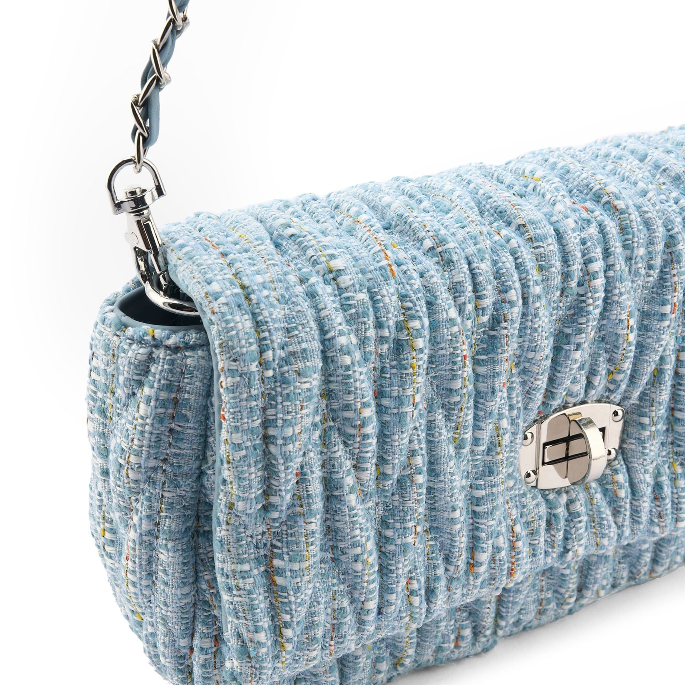 Borsa a tracolla 'Floro' di Seidenfelt in blu