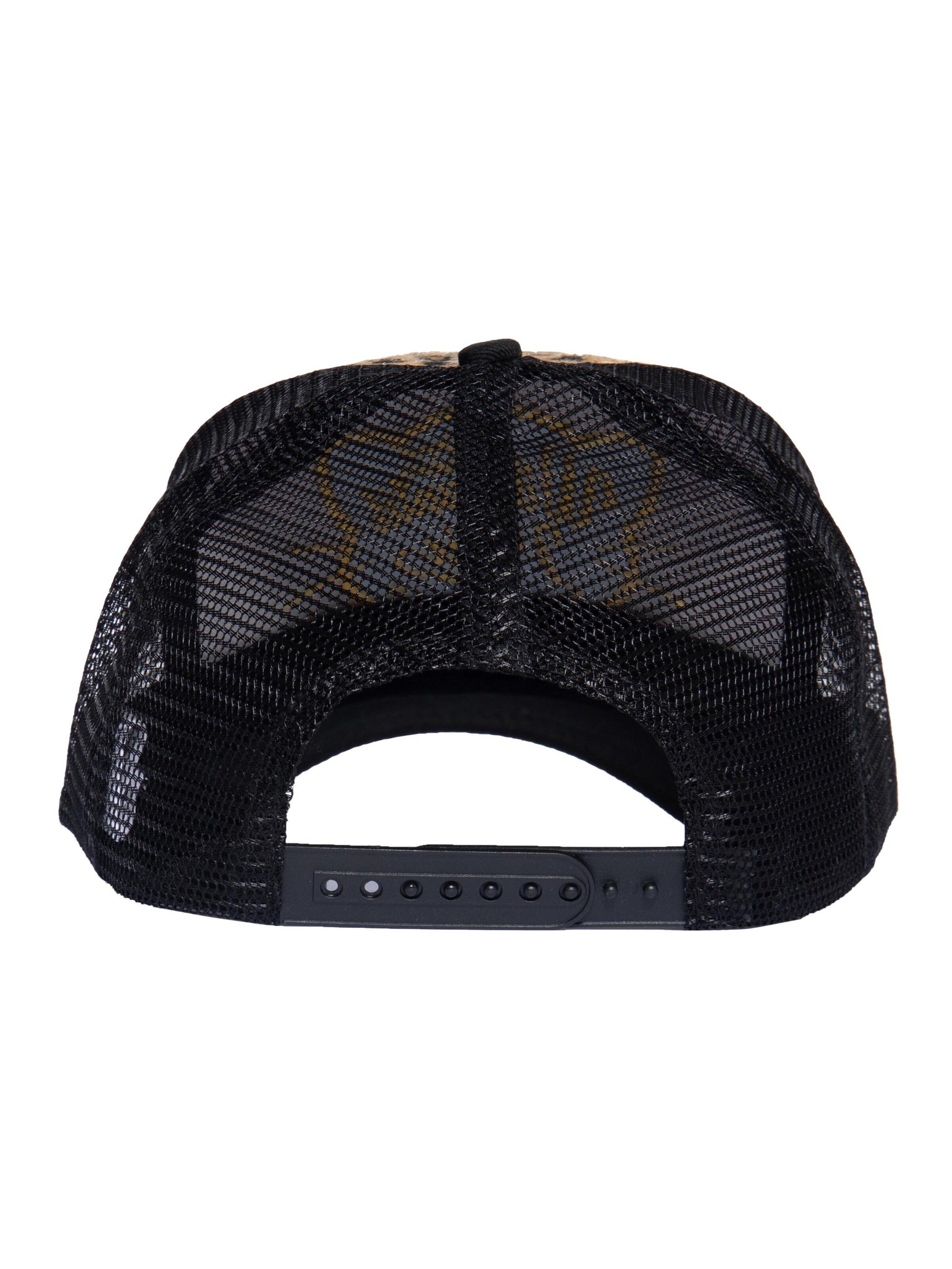 Queen Kerosin Cap 'Wildcats' in Brown