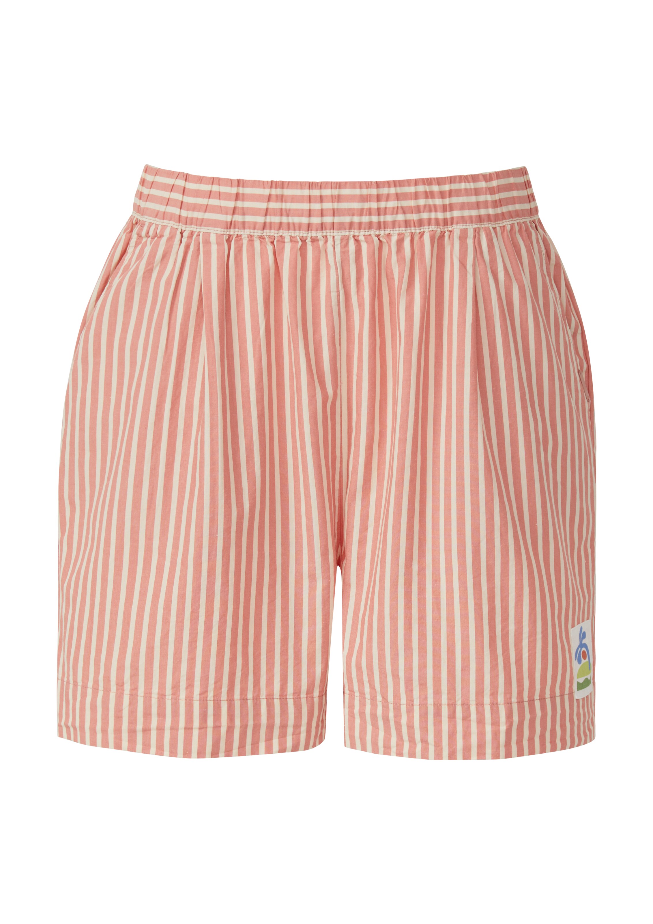 Regular Pantalon QS en orange : devant