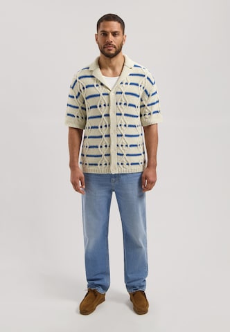 Dstrezzed Gebreid vest 'Asa' in Grijs