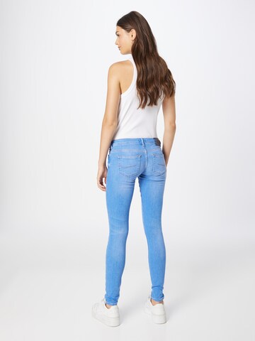 ONLY Skinny Jeans 'Coral' in Blau