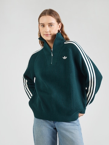 ADIDAS ORIGINALS Kampsun, värv roheline: eest vaates