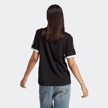 ADIDAS ORIGINALS T-Shirt 'Adicolor Classics 3-Stripes' in Schwarz