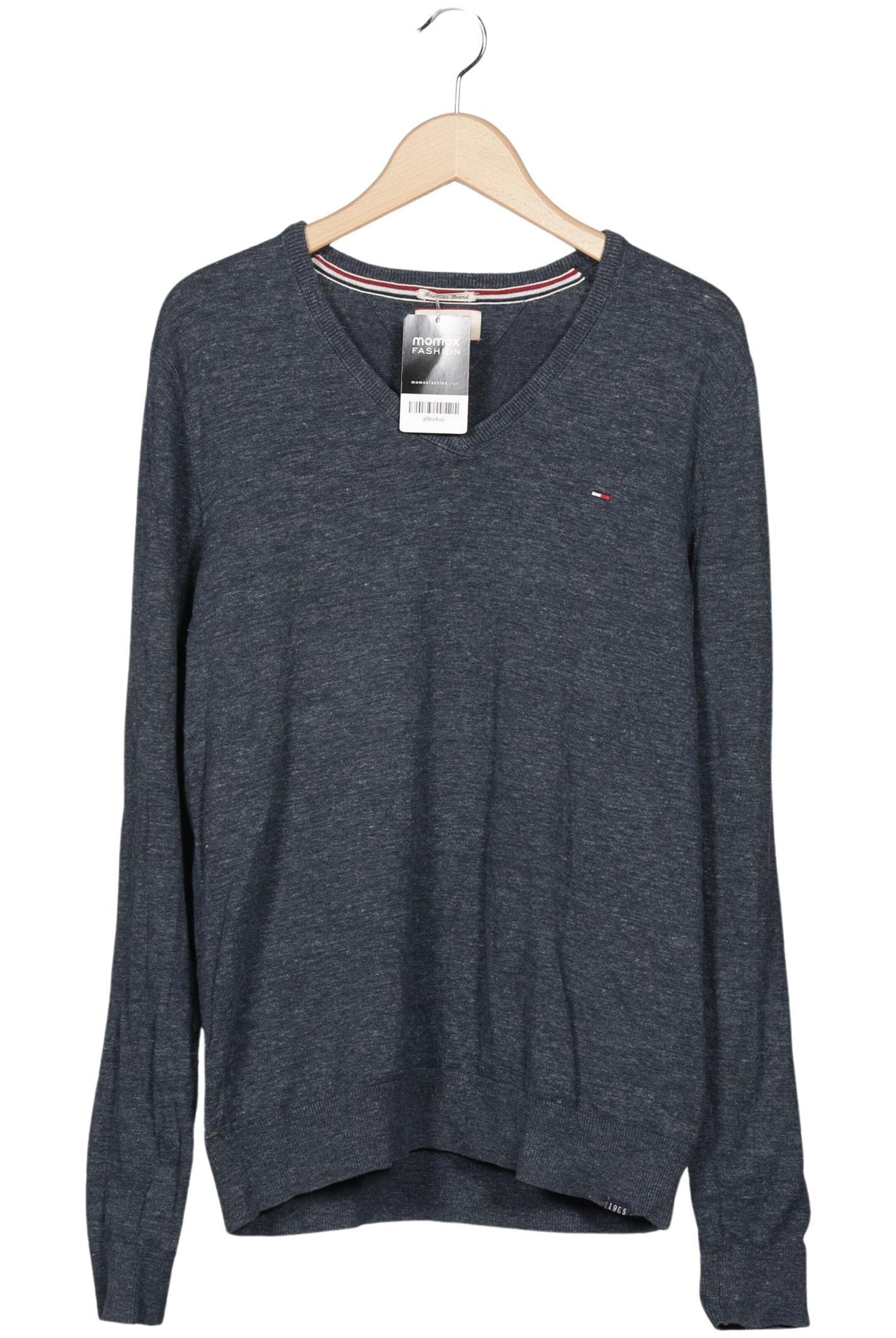 Tommy Jeans Sweater & Cardigan in XL in Blue: front