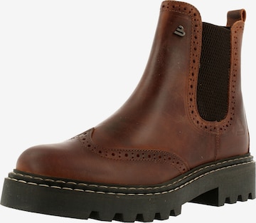 BULLBOXER Chelsea boots in Bruin: voorkant