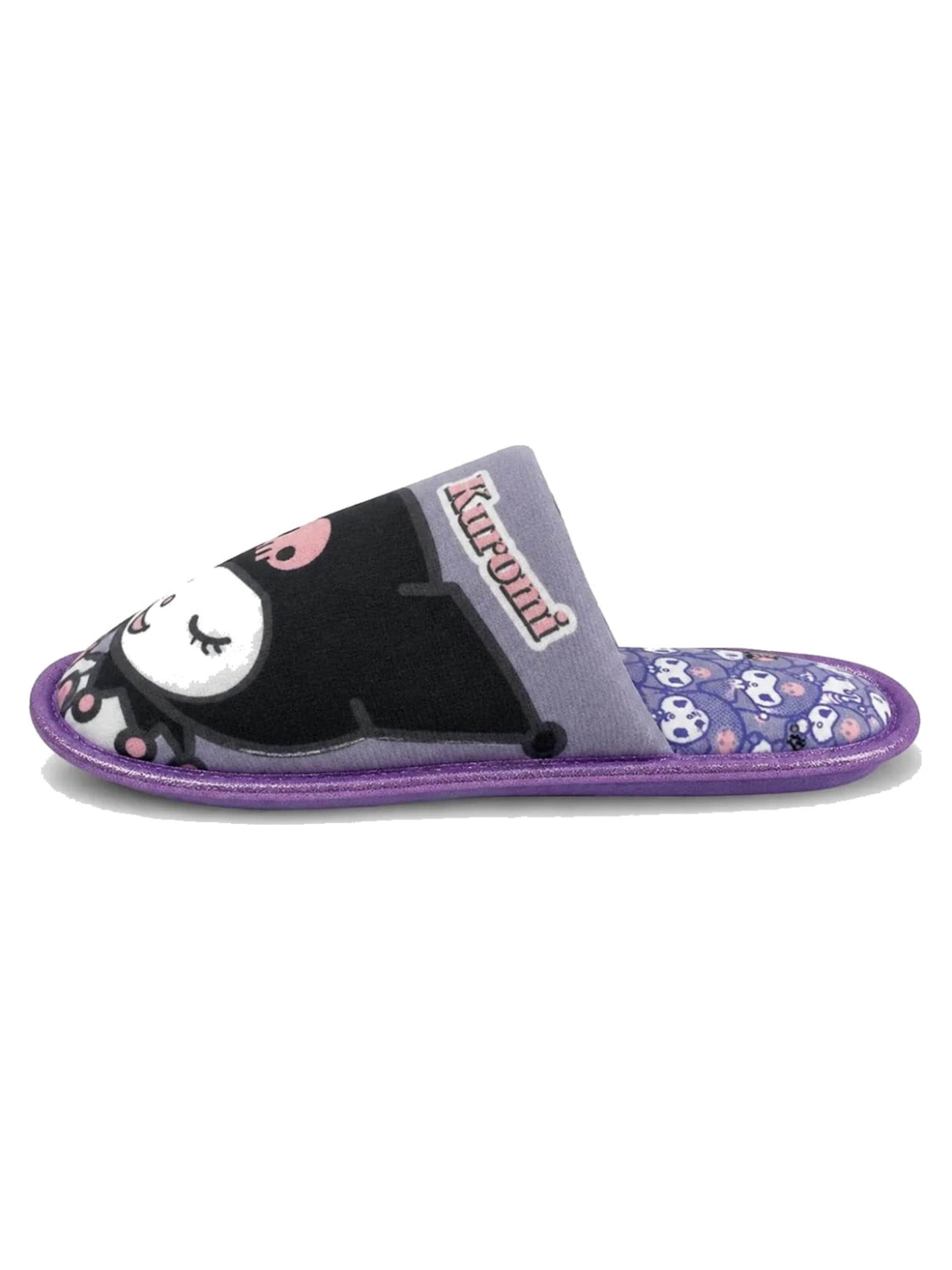 HELLO KITTY Hausschuh in Lila: Vorderseite