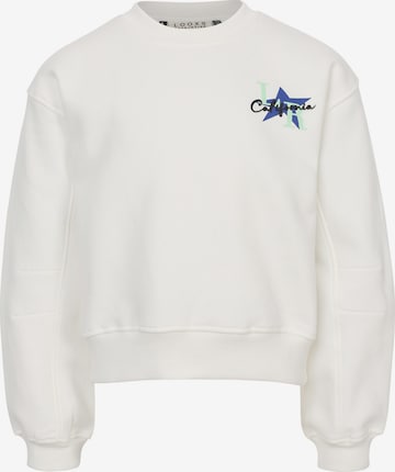Looxs Revolution Sweatshirt in Wit: voorkant