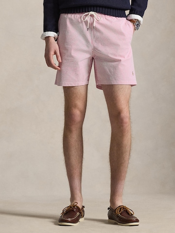 rožinė Polo Ralph Lauren Maudymosi trumpikės 'TRAVELER': priekis