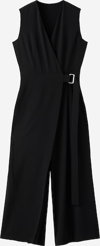 MANGOKombinezon - crna boja: prednji dio