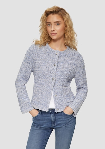 s.Oliver Strickjacke in Blau: Vorderseite